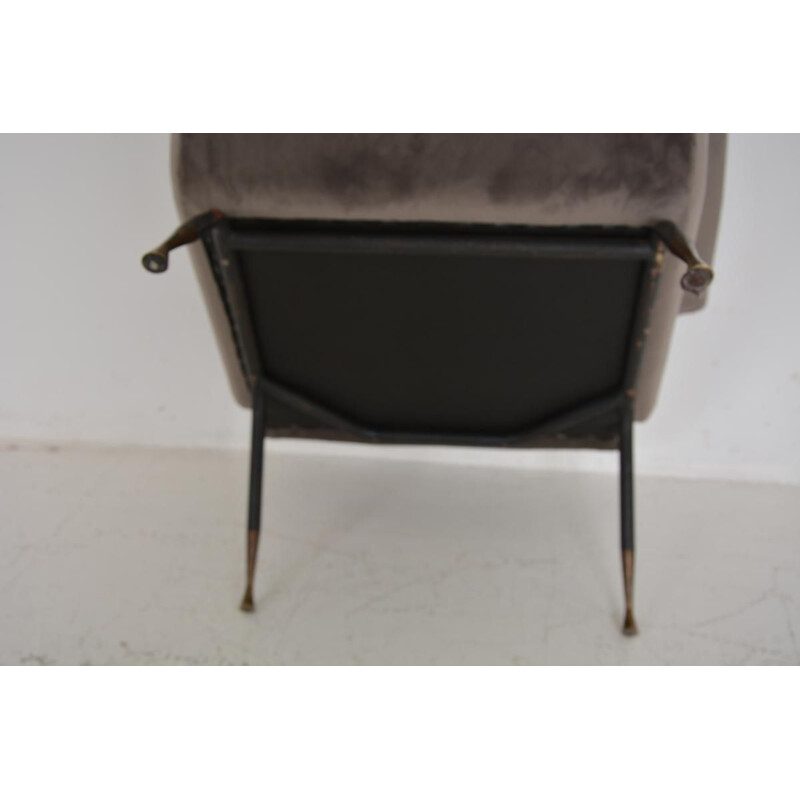 Paire de fauteuils vintage français Henri Lancel