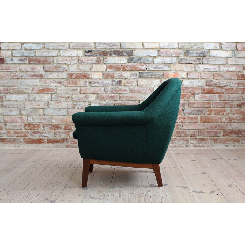 Ensemble de salon vintage scandinave vert Holm Fabriker Suède