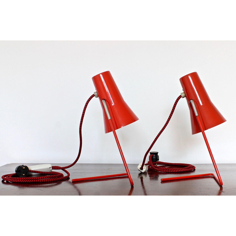 Vintage table lamp by Josef Hurka for Drupol-Praha