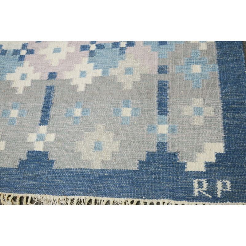 Vintage Scandinavian Kelim Rug