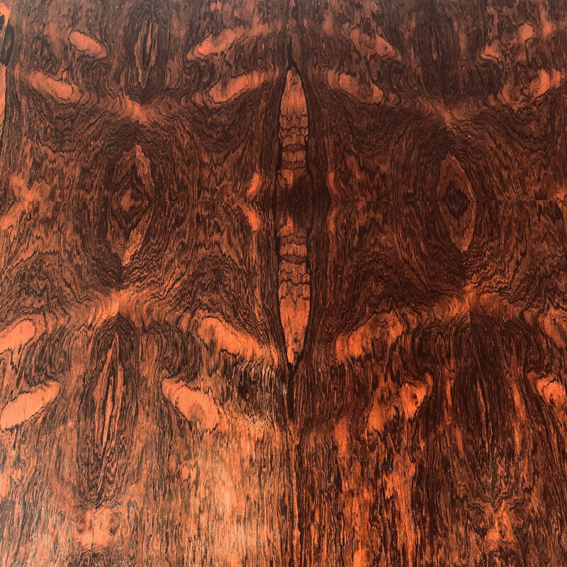 Vintage dining table in Rio rosewood, 1960