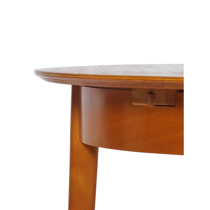 Table à repas vintage ronde extensible TB35 par Cees Braakman pour UMS Pastoe