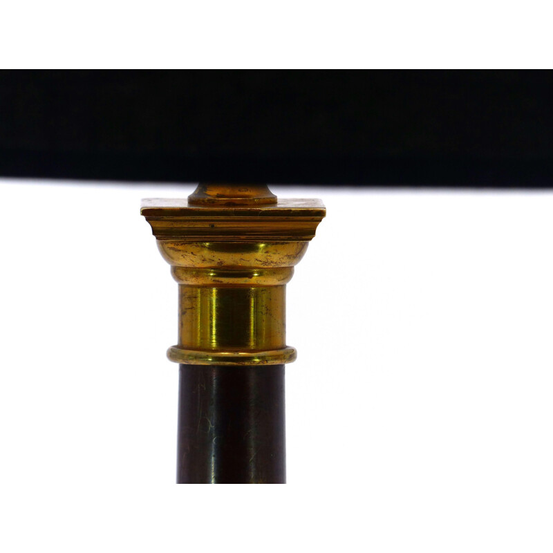 Lampe vintage de table colonne néoclassique