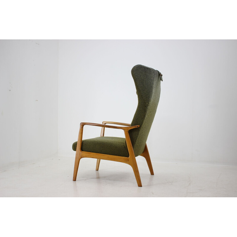 Vintage Danisch wing chair, 1960