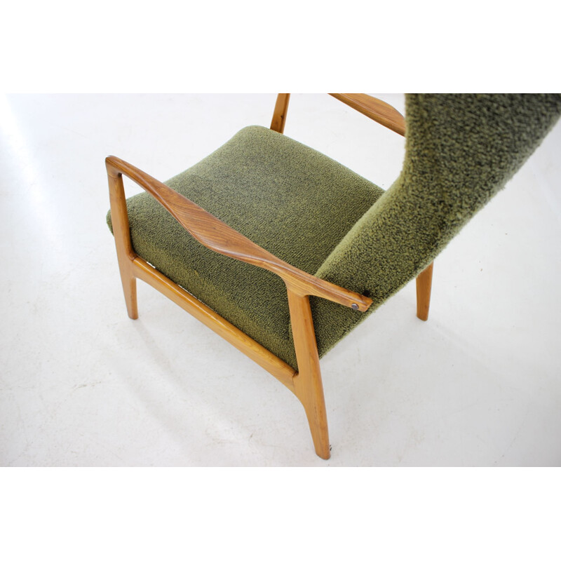 Vintage Danisch wing chair, 1960