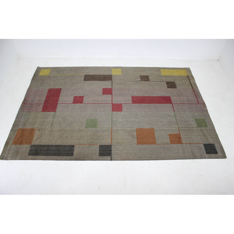 Vintage Bauhaus rug, 1940s