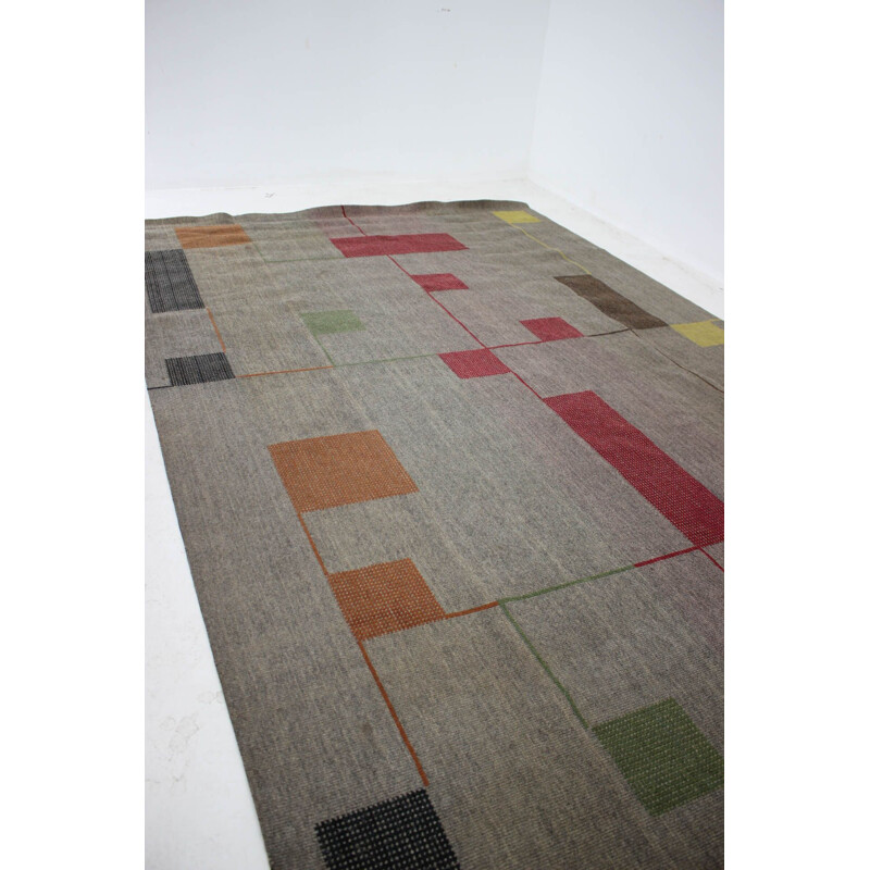 Vintage Bauhaus rug, 1940s