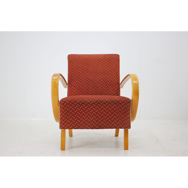 Vintage armchair by Jindřich Halabala, 1960