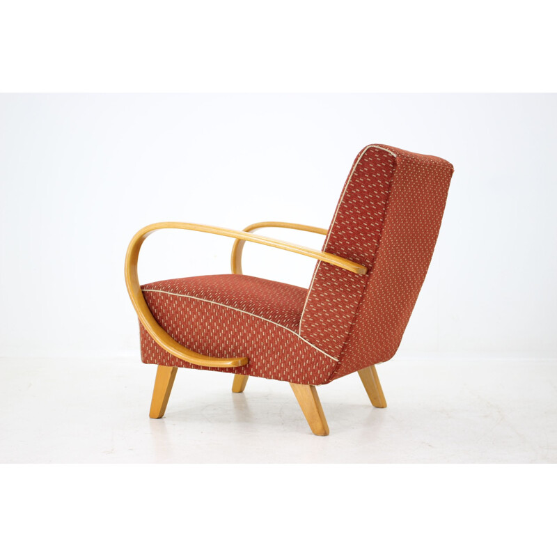 Vintage armchair by Jindřich Halabala, 1960