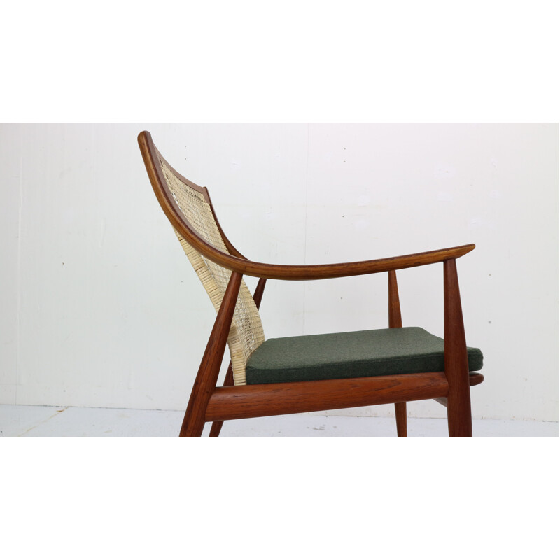 Suite de 2 fauteuil vintage Peter Hvidt et Orla Molgaard-Nielsen FD146