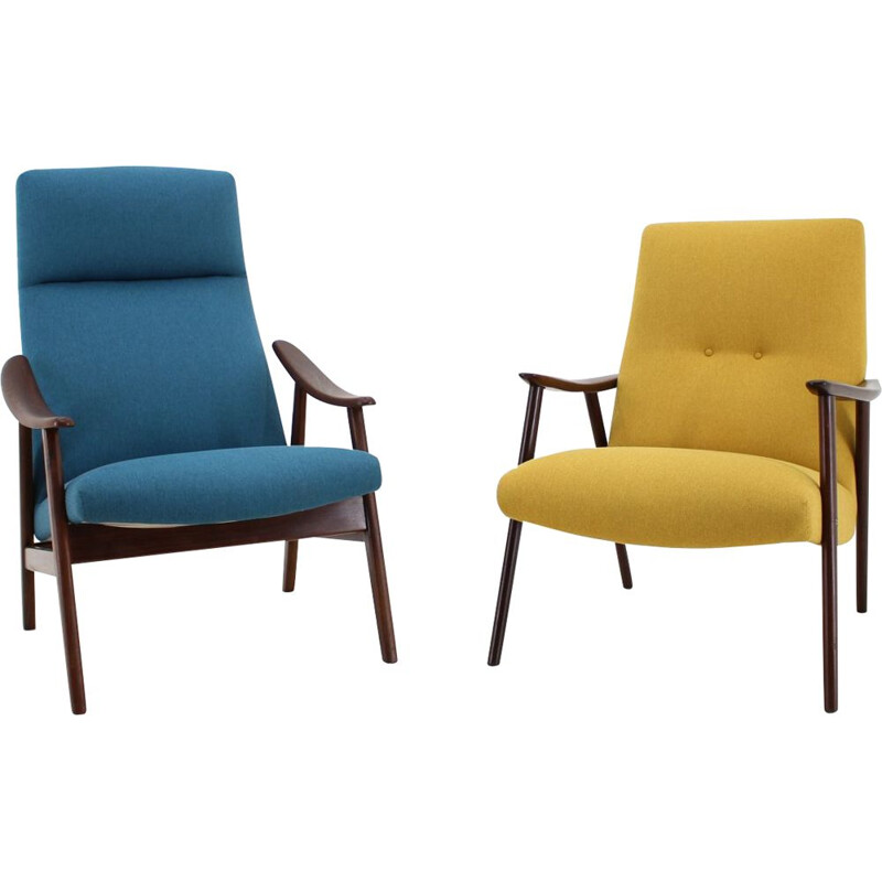 Set of two vintage Danish Armchairs 1960