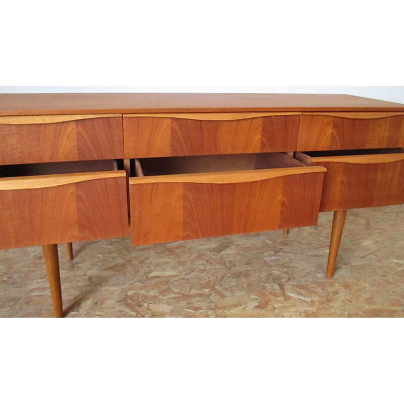 Vintage Vague 6T chest of drawers for Austin Suite in teak 1960