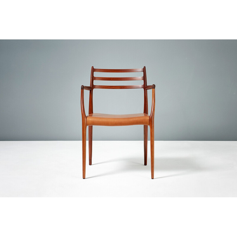 Vintage model 62 armchair for J.L. Moller in mahogany 1960s