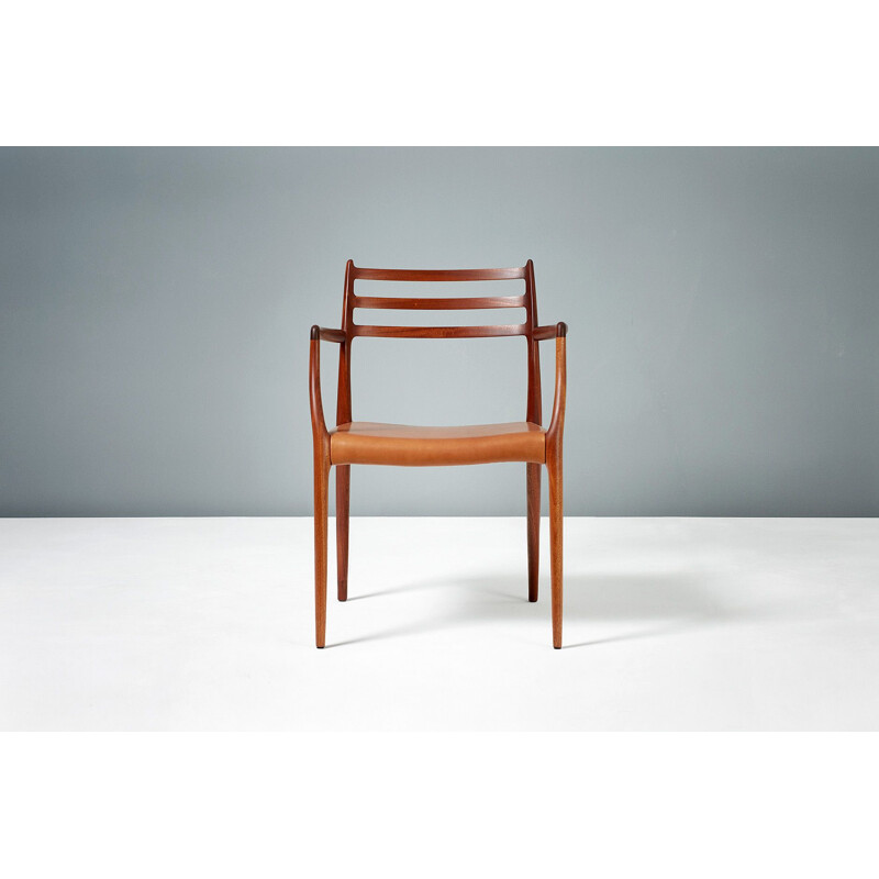 Vintage model 62 armchair for J.L. Moller in mahogany 1960s