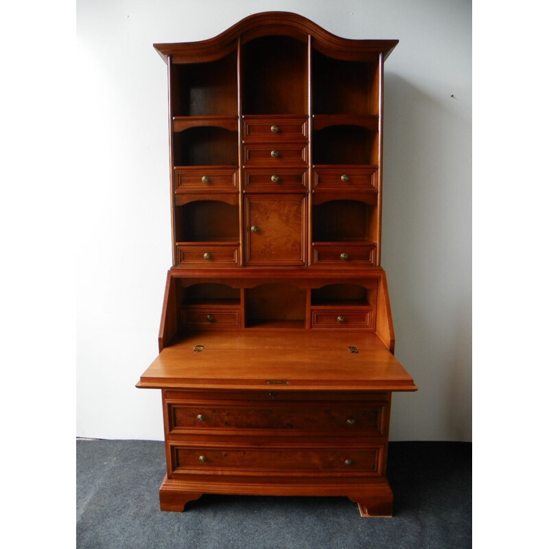 Vintage scandinavian secretary in wood 1960s