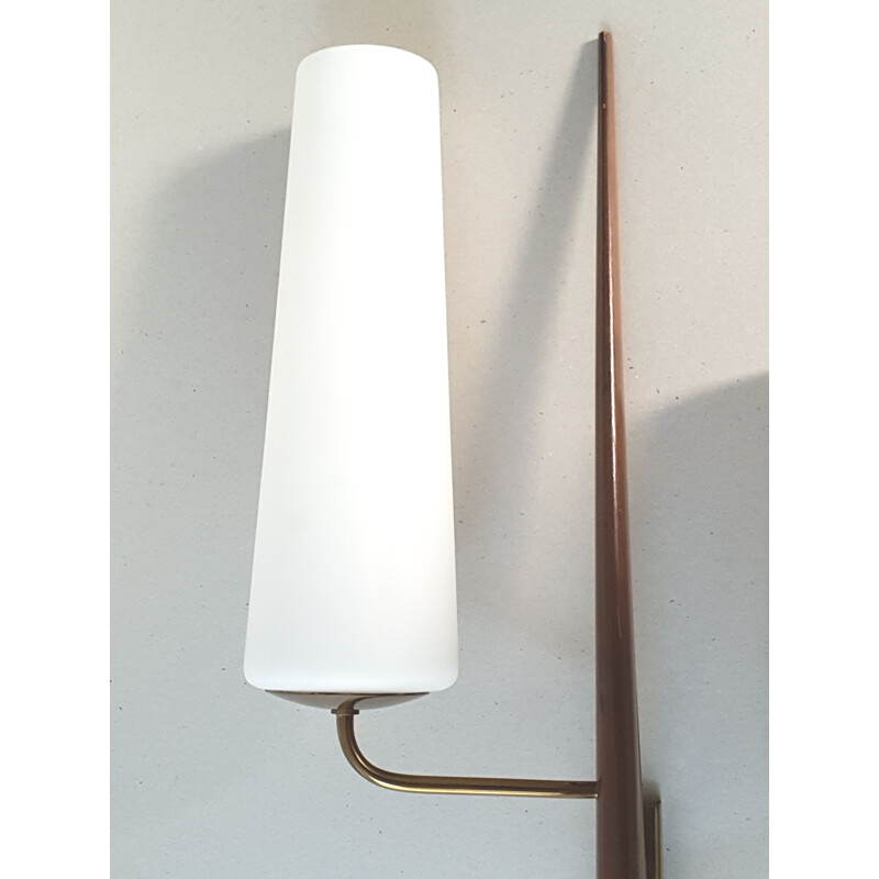 Vintage French wall lamp Lunel 1950