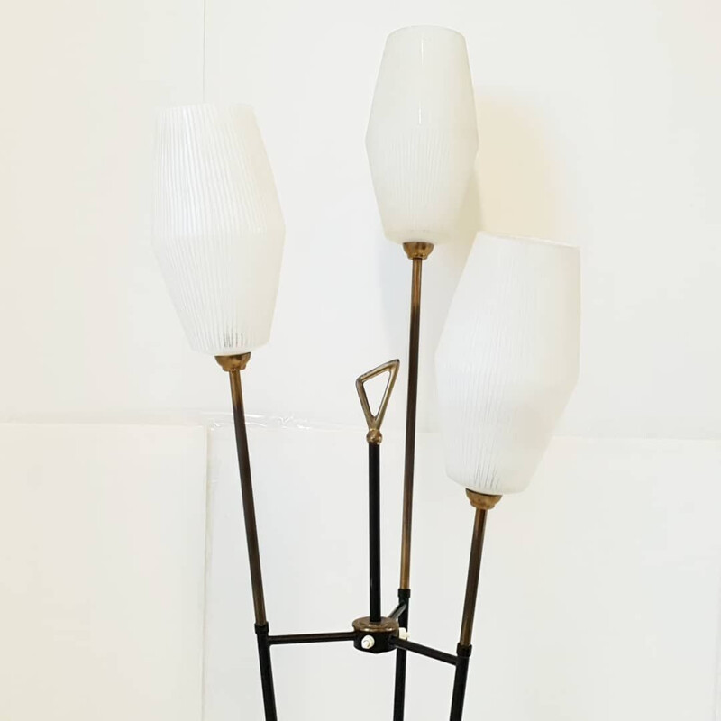 Vintage floor lamp maison Arlus 1950