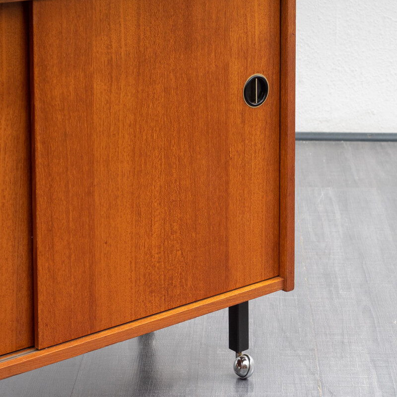 Vintage 1960s bar trolley  dresser, teak