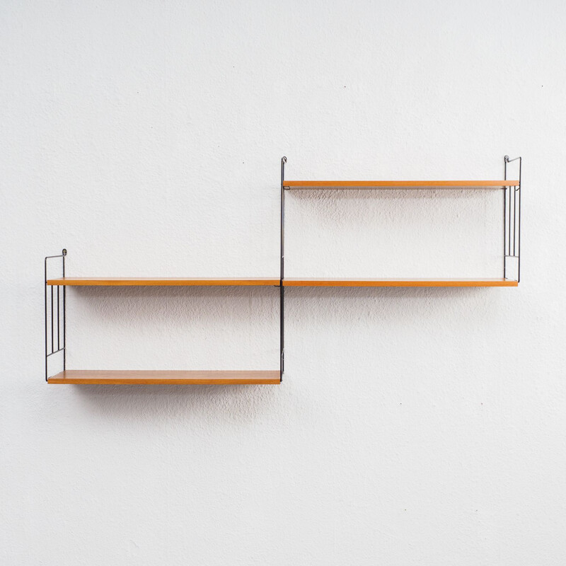 Vintage 1960s wall shelf by WHB, teak