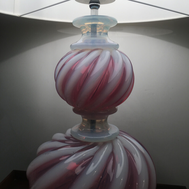 Lampe vintage en verre Barovier & Toso