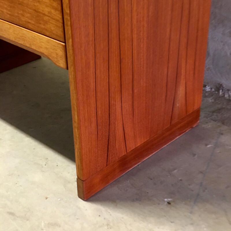 Vintage teak chest of drawers 1960