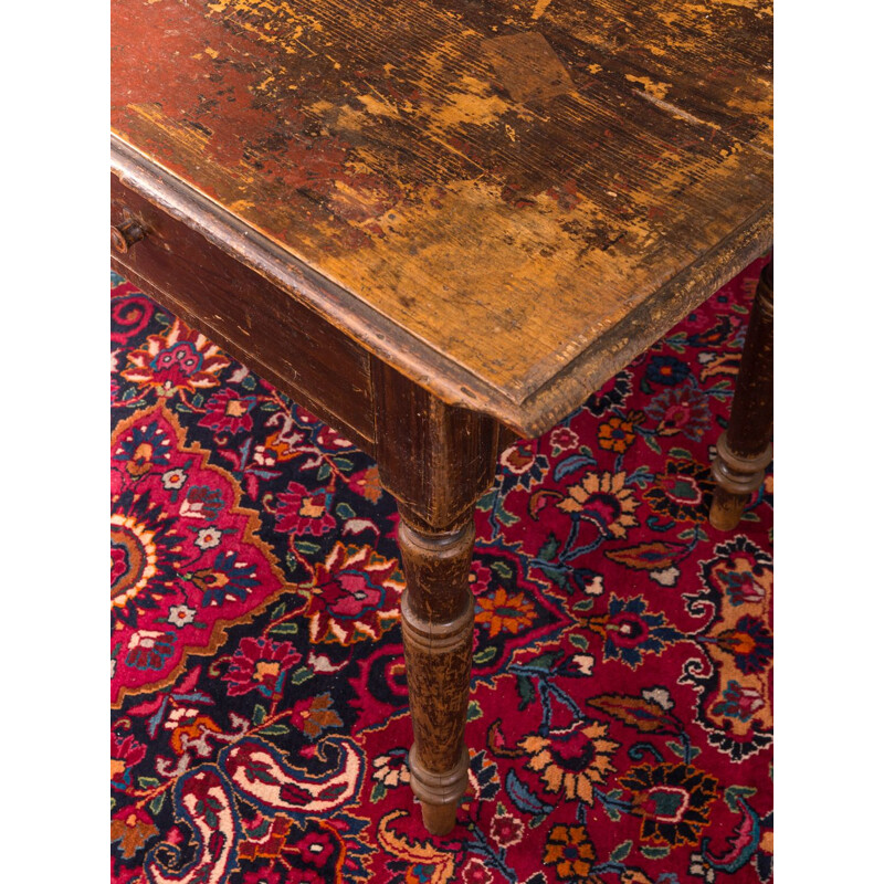 Vintage desk in wood Germany 1920s