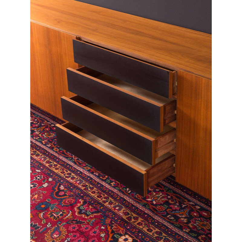 Vintage sideboard in walnut Germany 1960s