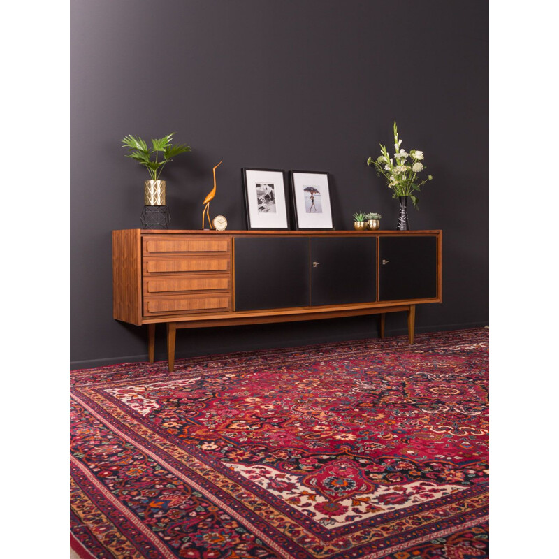 Vintage sideboard in walnut Germany 1960s