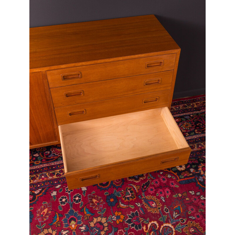 Vintage sideboard in teak by Poul Hundevad Denmark 1960s