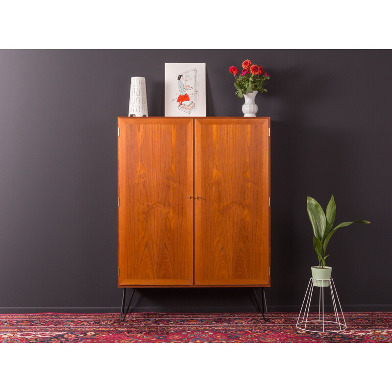 Vintage cabinet in teak by Kai Winding for Poul Jeppesen Denmark 1960s