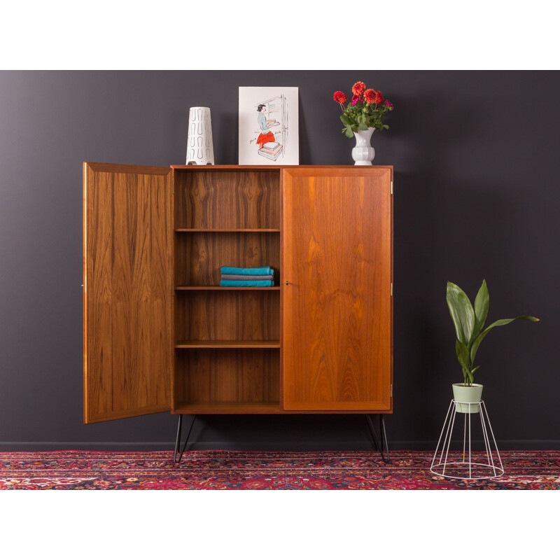 Vintage cabinet in teak by Kai Winding for Poul Jeppesen Denmark 1960s