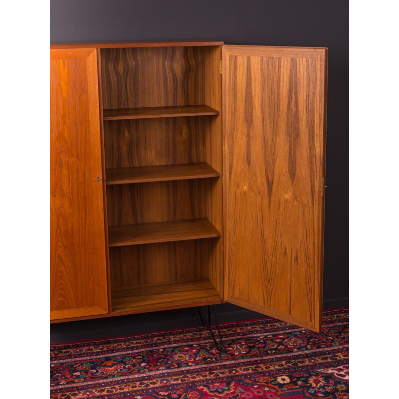 Vintage cabinet in teak by Kai Winding for Poul Jeppesen Denmark 1960s