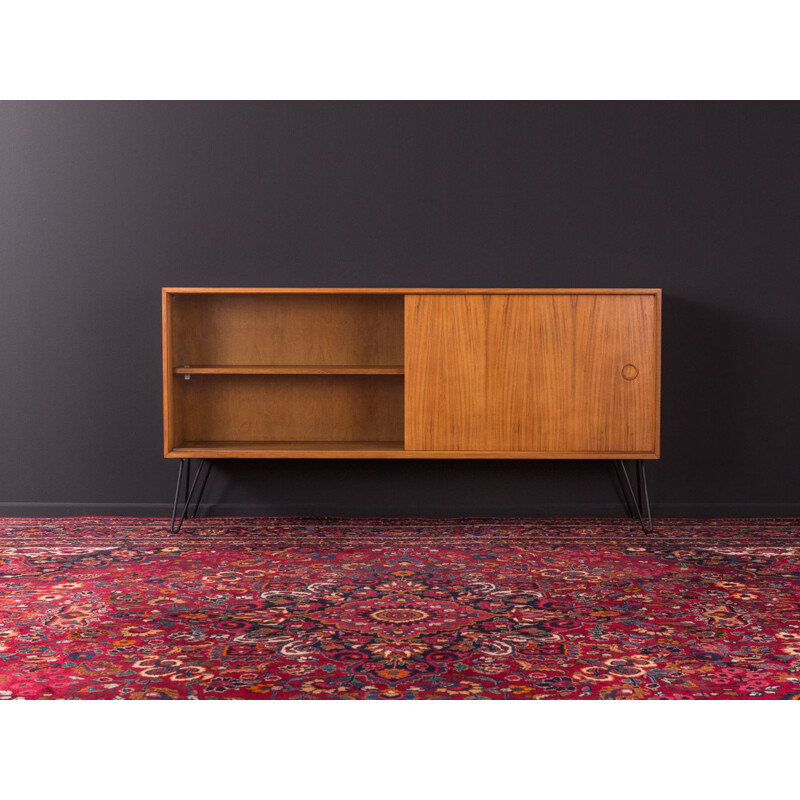 Vintage sideboard in walnut Germany 1950s