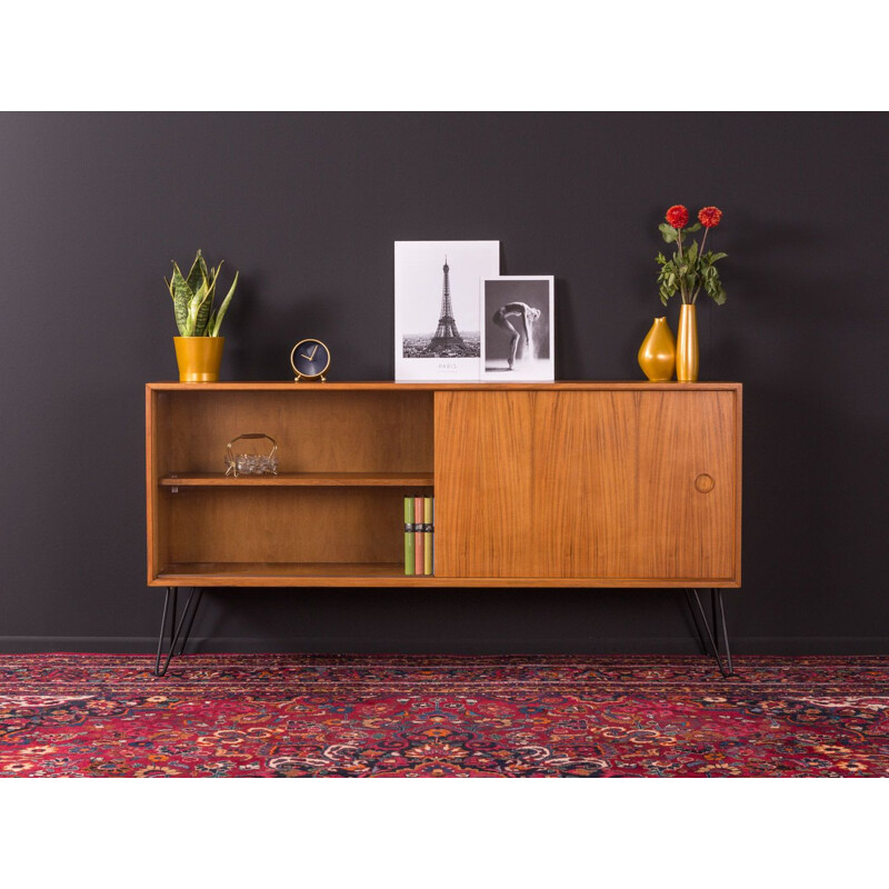 Vintage sideboard in walnut Germany 1950s