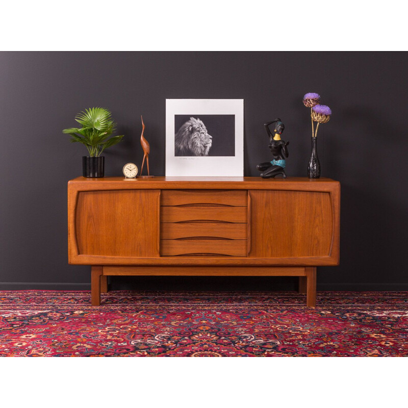 Vintage sideboard in teak by H.P. Hansen Denmark 1960s