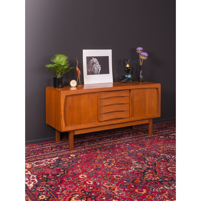 Vintage sideboard in teak by H.P. Hansen Denmark 1960s