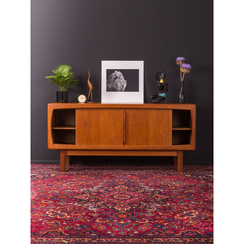 Vintage sideboard in teak by H.P. Hansen Denmark 1960s