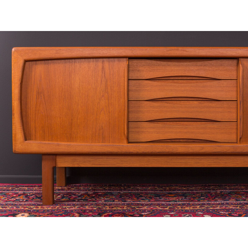 Vintage sideboard in teak by H.P. Hansen Denmark 1960s