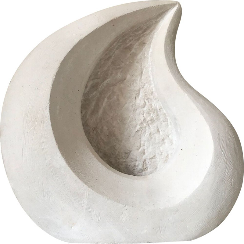 Arsène Galisson's vintage stone lamp 1960