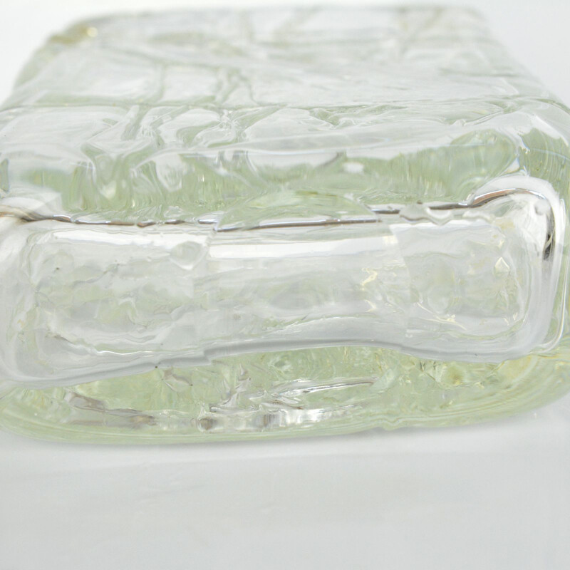 Vintage vase by Ladislav Oliva in glass 1960s