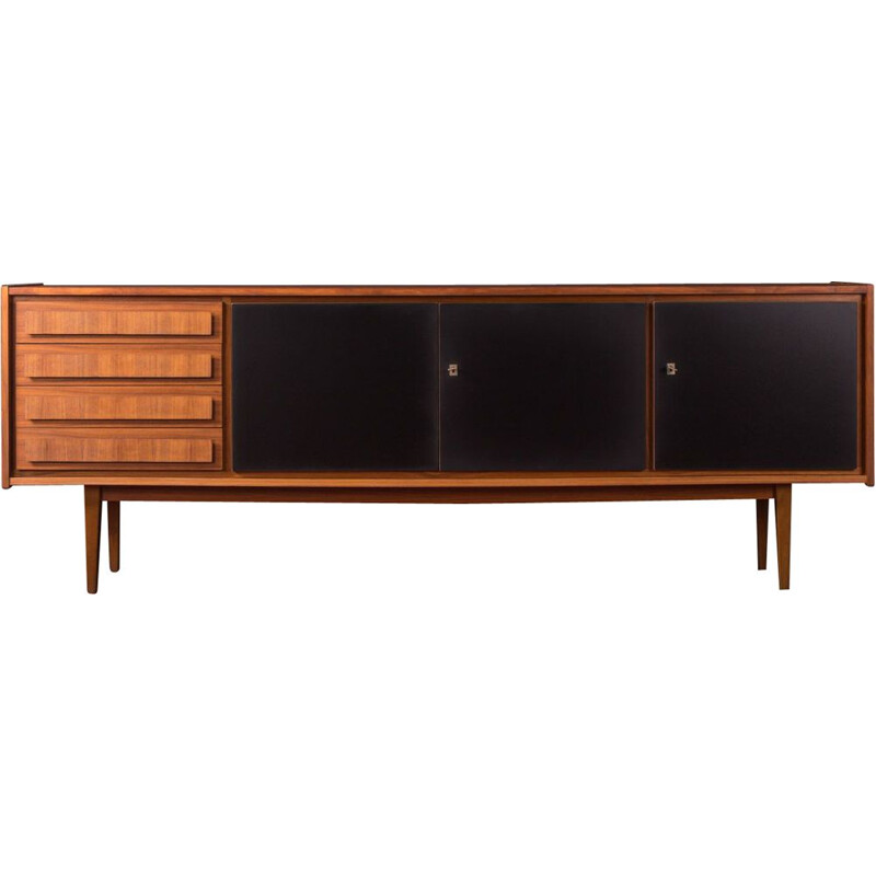 Vintage sideboard in walnut Germany 1960s