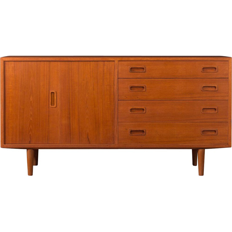 Vintage sideboard in teak by Poul Hundevad Denmark 1960s