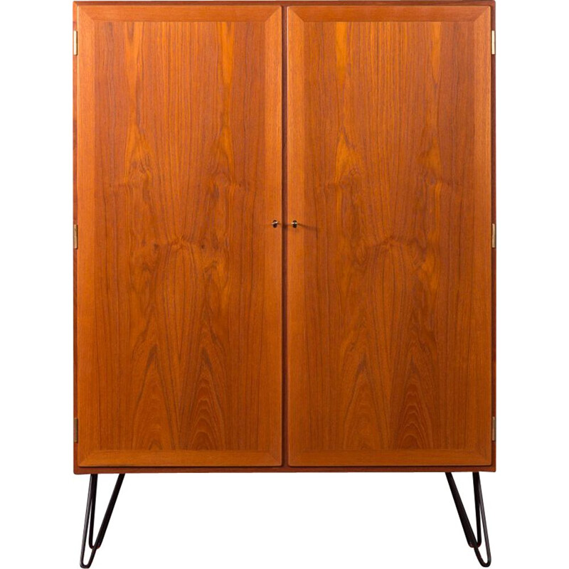 Vintage cabinet in teak by Kai Winding for Poul Jeppesen Denmark 1960s