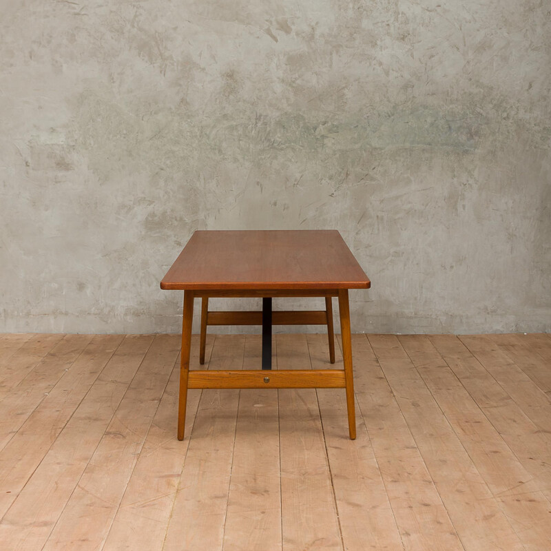 Vintage Borge Mogensen Hunting coffee table in teak