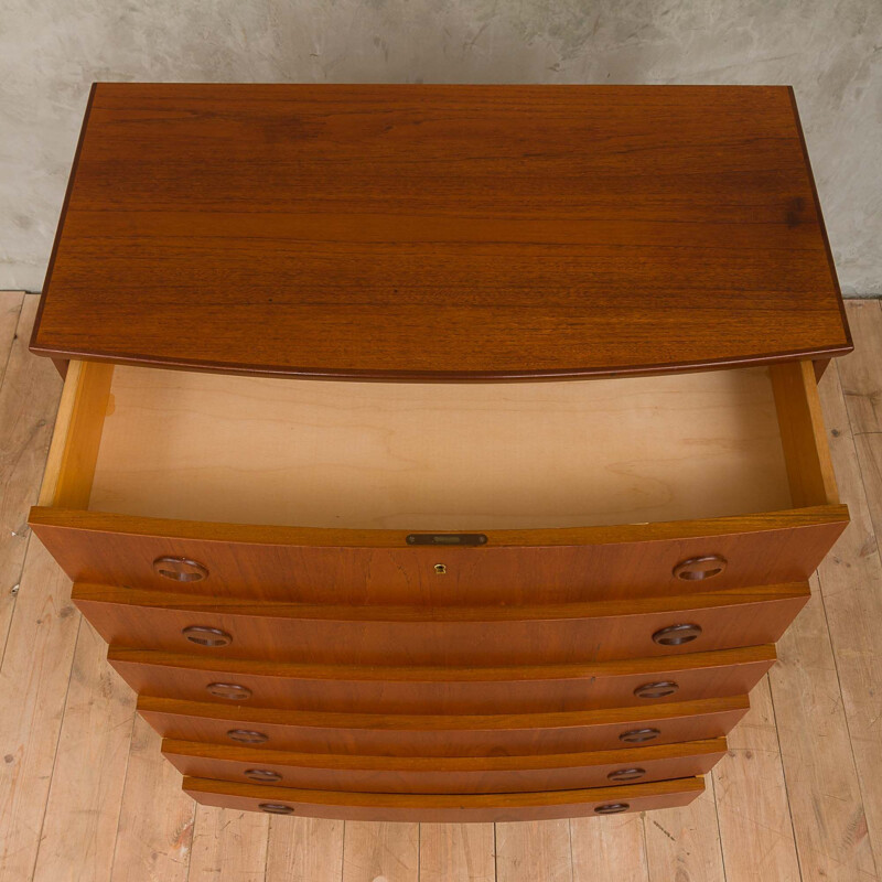 Vintage Large dresser in teak by Kai Kristiansen