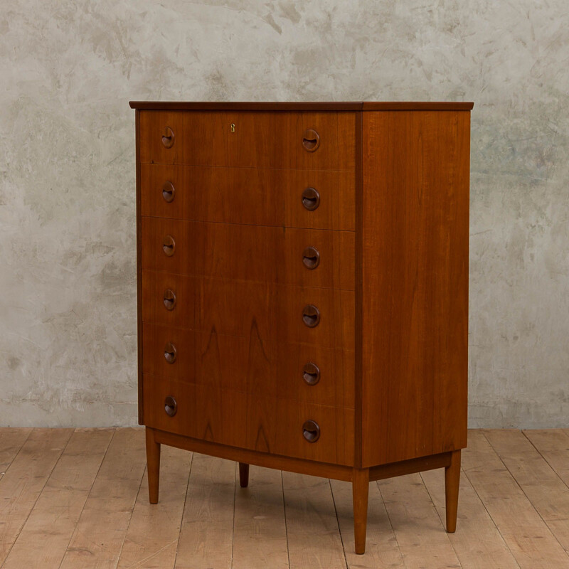 Vintage Large dresser in teak by Kai Kristiansen