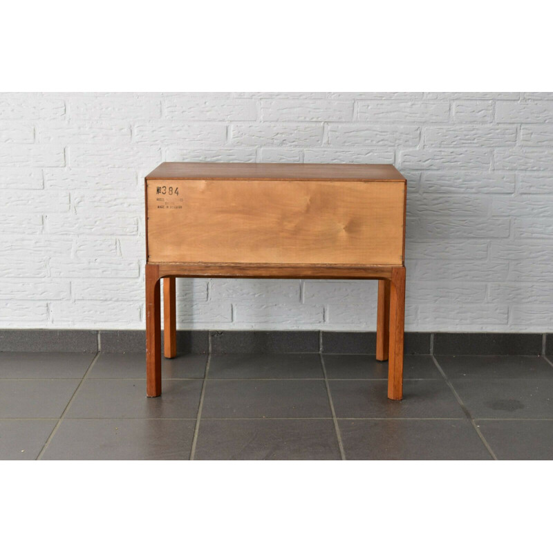 Vintage teak chest of drawers 384 by Kai Kristiansen for Aksel Kjersgaard