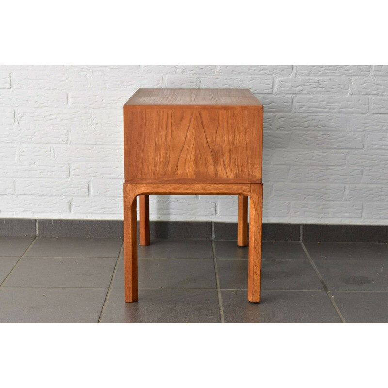 Vintage teak chest of drawers 384 by Kai Kristiansen for Aksel Kjersgaard