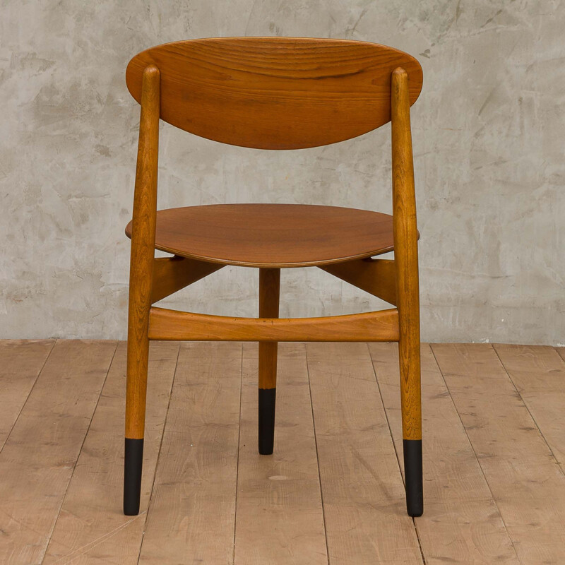Vintage teak chair denmark 1960