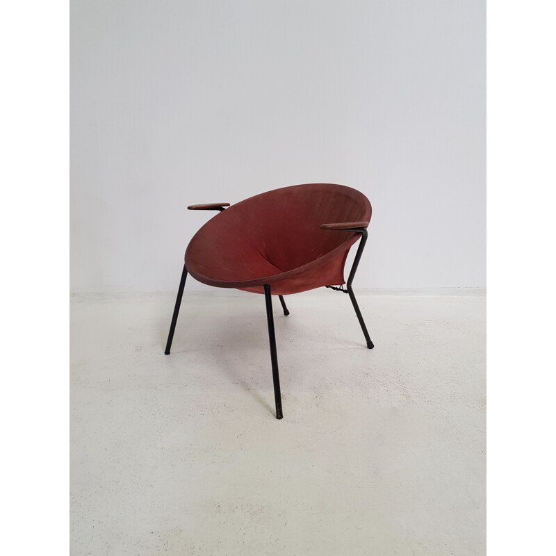 Vintage Hans Olsen Balloon Chair for Lea Design